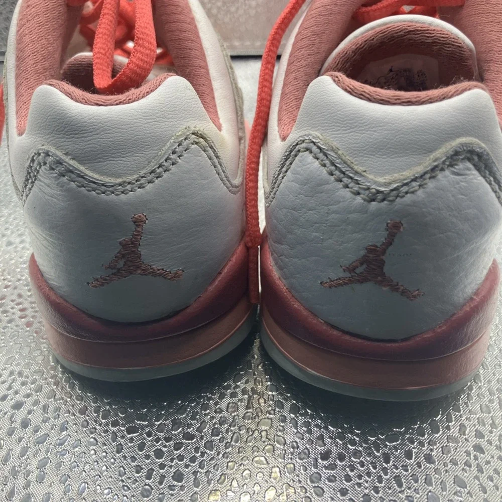 Size 12 C-Nike Air Jordan 5 Low Retro Crafted For Her Pink TD